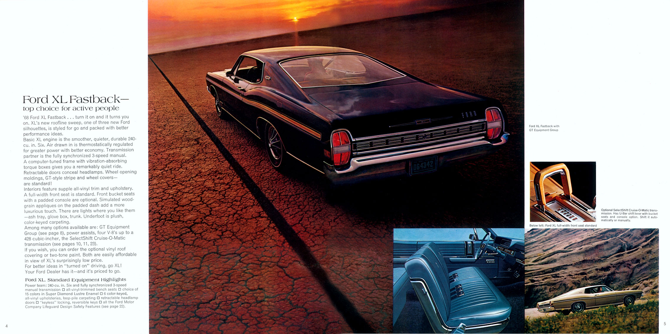 1968 Ford Brochure Page 10